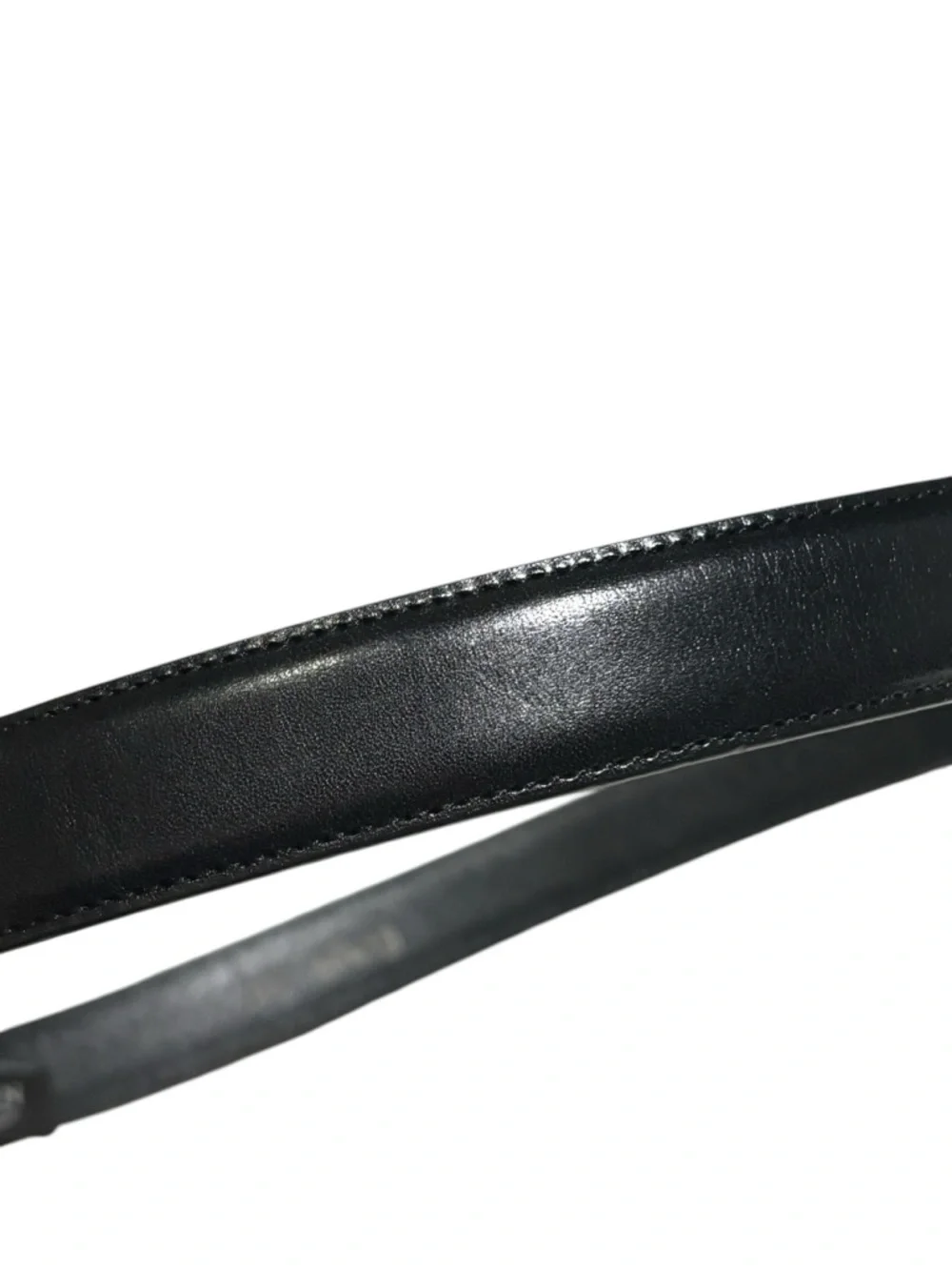 Brighton Black Leather Belt Size 30 Medium Silver Hardware Western Rodeo Unisex